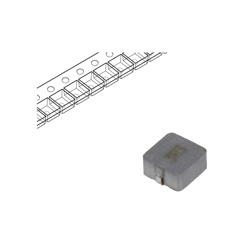 Inductor SMD 3.3uH 50mΩ 4x4x2.1mm 3.3A | Electronic-mag.ro | Componente Electronice