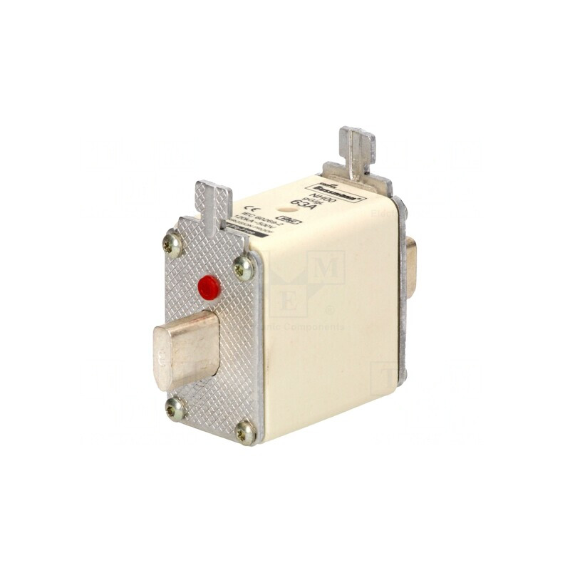Siguranță Ceramică Industrială 63A 500VAC 250VDC | Electronic-mag.ro | Componente Electronice