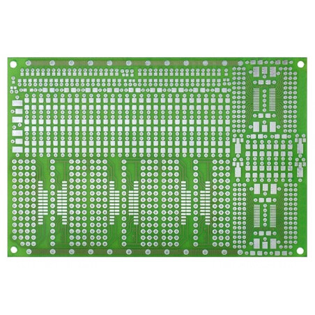 Placă Universală Prototip 80x120mm | Electronic-mag.ro | Componente Electronice