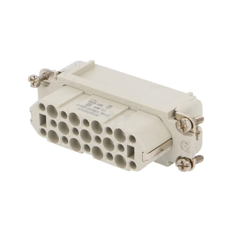Conector Mamă HDC Inserturi de Contact Heavy Mate | Electronic-mag.ro | Componente Electronice