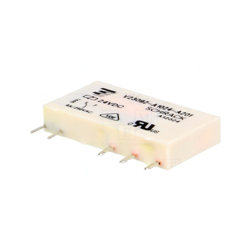 Releu Electromagnetic SPDT 24VDC 6A | Electronic-mag.ro | Componente Electronice