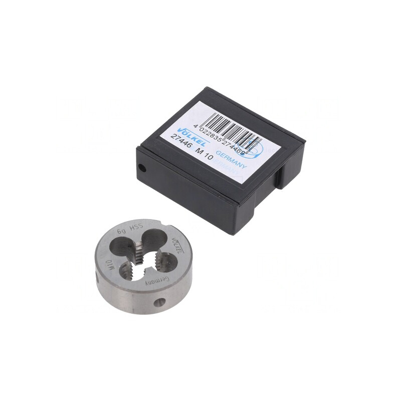 Filieră HSS M10 1,5 Ø30mm Thk11mm 6g | Electronic-mag.ro | Componente Electronice