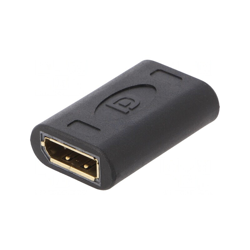 Adaptor DisplayPort 1.4 Negru HDCP 2.2 | Electronic-mag.ro | Componente Electronice