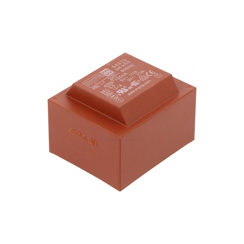 Transformator încapsulat 22VA 230V 9V PCB | Electronic-mag.ro | Componente Electronice
