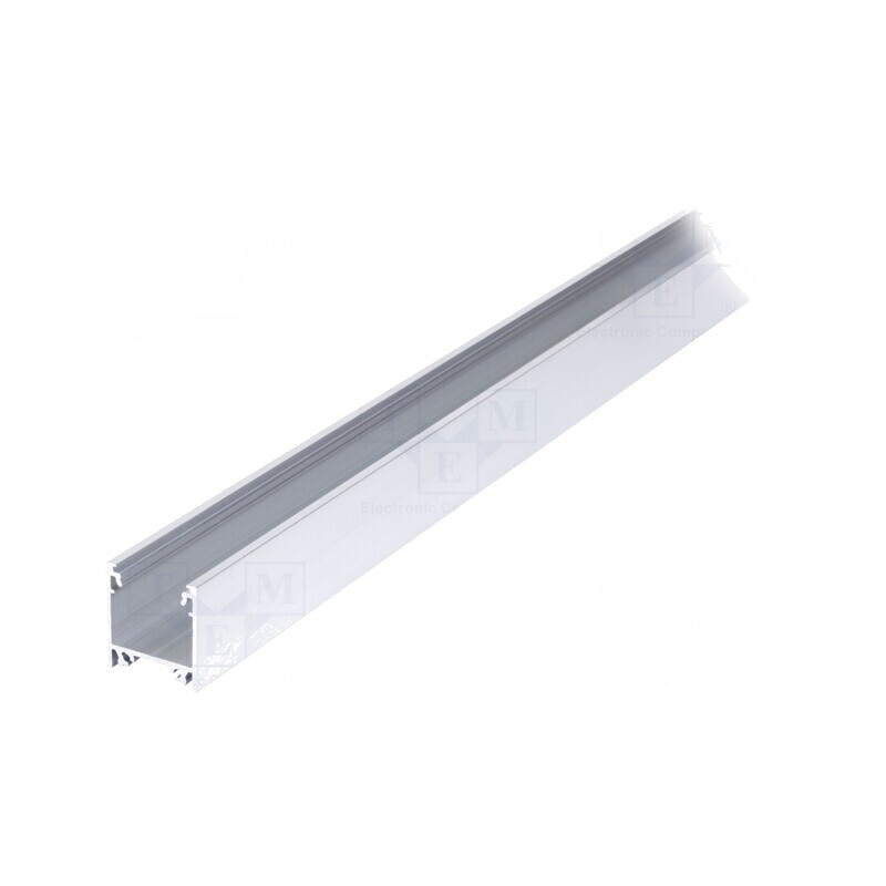 Profil Aluminiu LINEA20 pentru Module LED Natural, Lungime 2m | Electronic-mag.ro | Componente Electronice