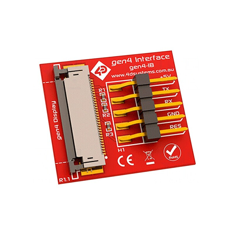 Adaptor 5pin ZIF 30 GPIO Serial SPI | Electronic-mag.ro | Componente Electronice