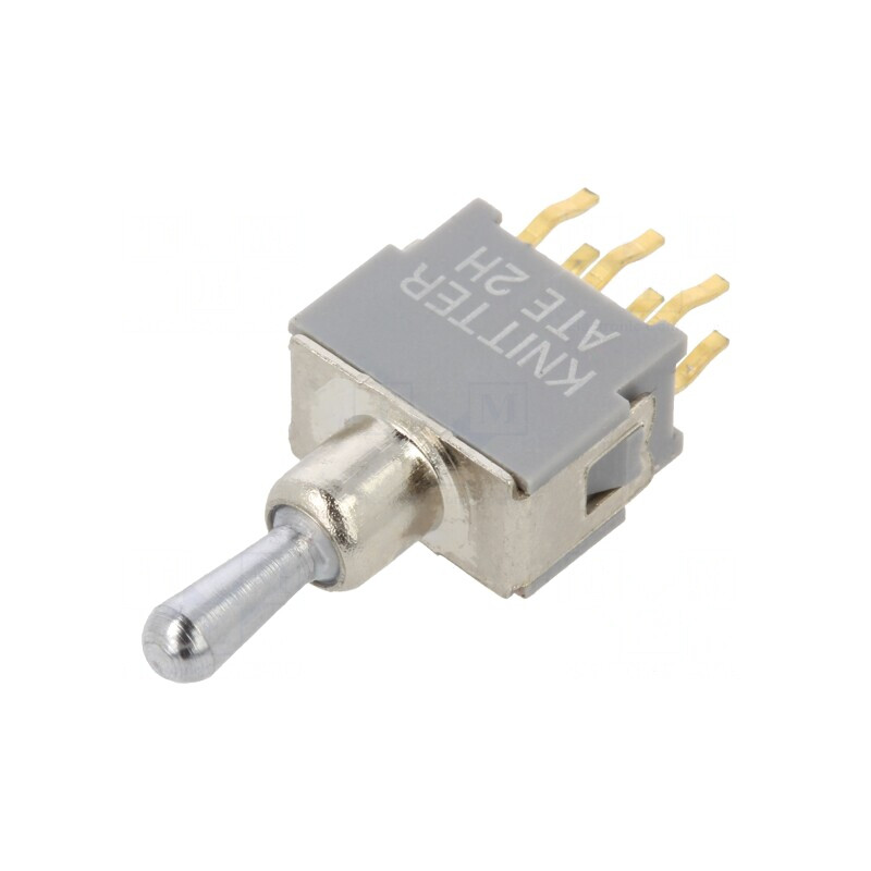 Comutator Basculant DPDT (ON)-OFF-ON 0,05A | Electronic-mag.ro | Componente Electronice