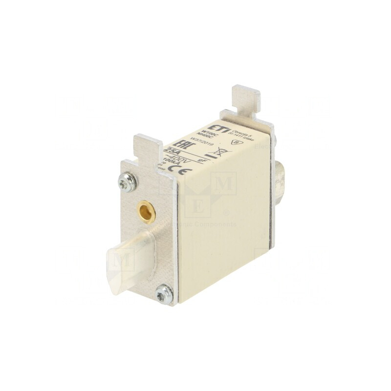 Siguranță Ardere Rapidă 25A 400V NH00C WT-NH | Electronic-mag.ro | Componente Electronice