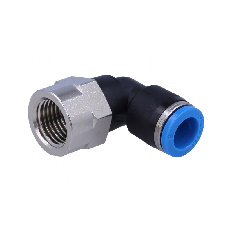 Racord Push-in 90° QS 8mm 6bar | Electronic-mag.ro | Componente Electronice
