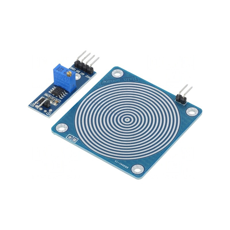 Senzor de Precipitații 50x50mm 3-5VDC | Electronic-mag.ro | Componente Electronice