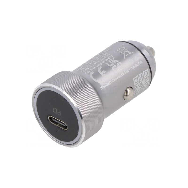 Încărcător USB C Auto 12-24V Aluminiu | Electronic-mag.ro | Componente Electronice Încărcător USB C Auto 12-24V Aluminiu | Electronic-mag.ro | Componente Electronice