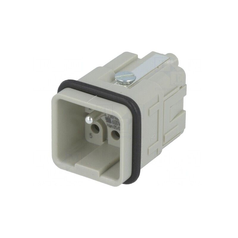 Conector HDC Han Q 6 5 PE 400V | Electronic-mag.ro | Componente Electronice