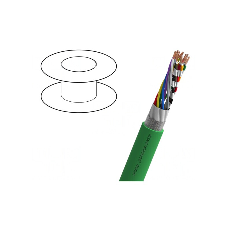 Cablu de Testare Hibrid Verde PUR MOTIONLINE® PREMIUM | Electronic-mag.ro | Componente Electronice
