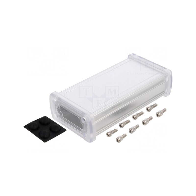 Carcasă Universală Aluminiu 68.7x129x35.2mm | Electronic-mag.ro | Componente Electronice