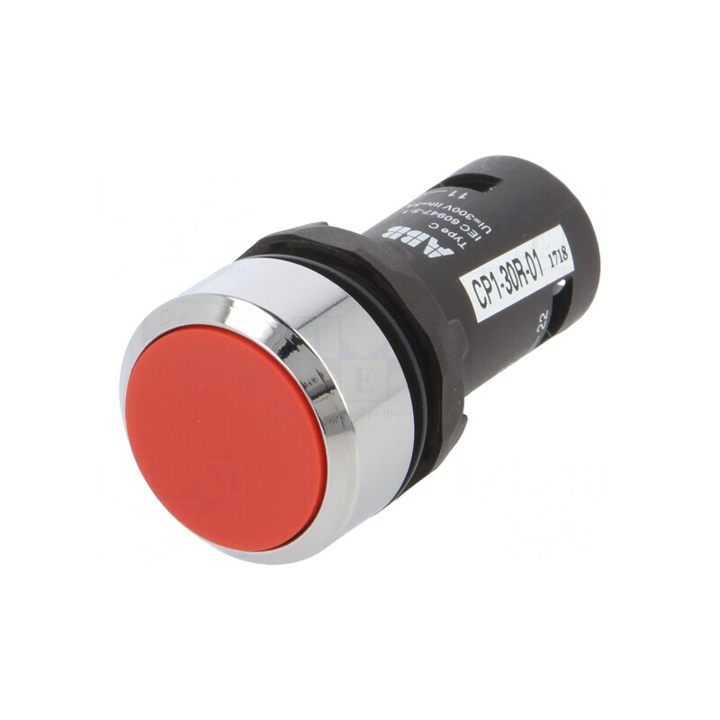 Comutator apăsare 22mm 1 NC roșu | Electronic-mag.ro | Componente Electronice Comutator apăsare 22mm 1 NC roșu | Electronic-mag.ro | Componente Electronice
