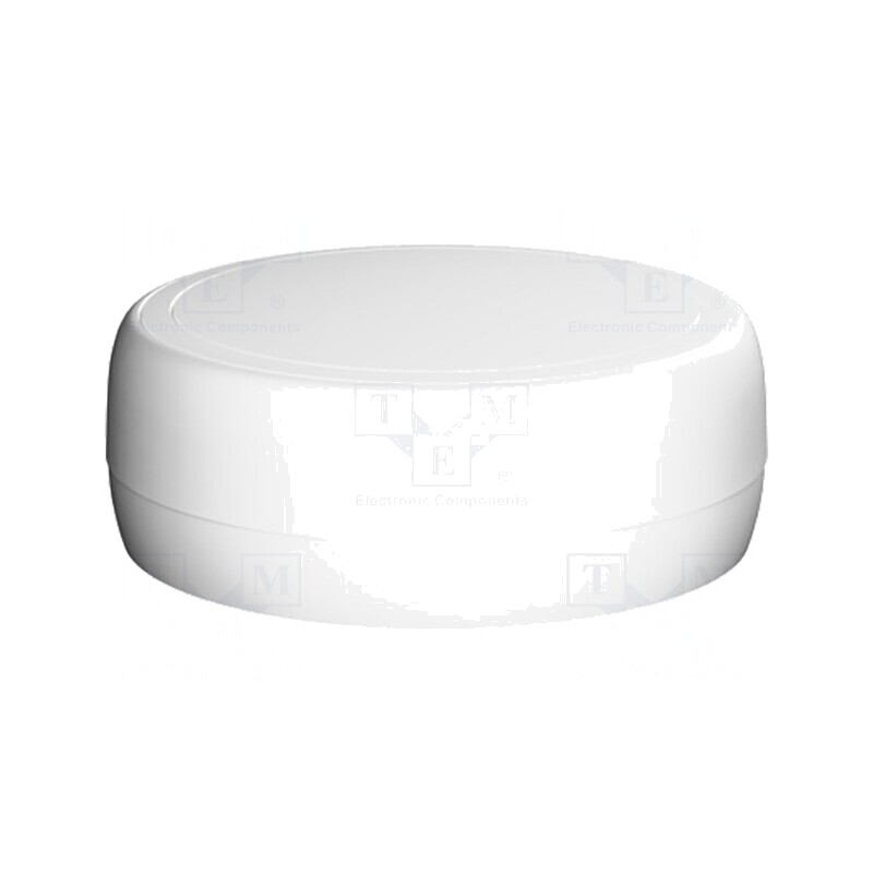 Carcasă albă pentru alarmă 40mm ABS cu lame de fixare 95mm | Electronic-mag.ro | Componente Electronice Carcasă albă pentru alarmă 40mm ABS cu lame de fixare 95mm | Electronic-mag.ro | Componente Electronice