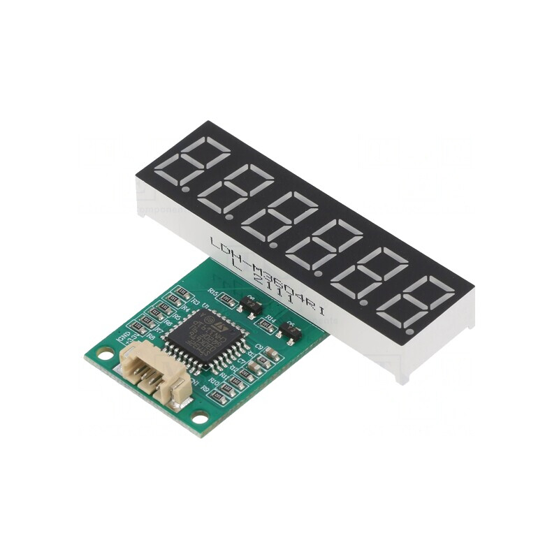 Display LED cu 7 Segmente Roșu 9.2mm 6 Digits | Electronic-mag.ro | Componente Electronice