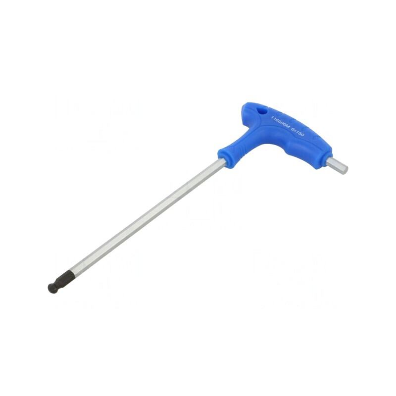 Cheie imbus sferică 6mm oțel aliat 215mm | Electronic-mag.ro | Componente Electronice