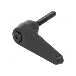Manetă franceză neagră 32mm 45mm | Electronic-mag.ro | Componente Electronice