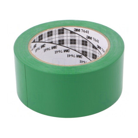 Bandă de marcare verde 33m x 50mm autoadezivă | Electronic-mag.ro | Componente Electronice