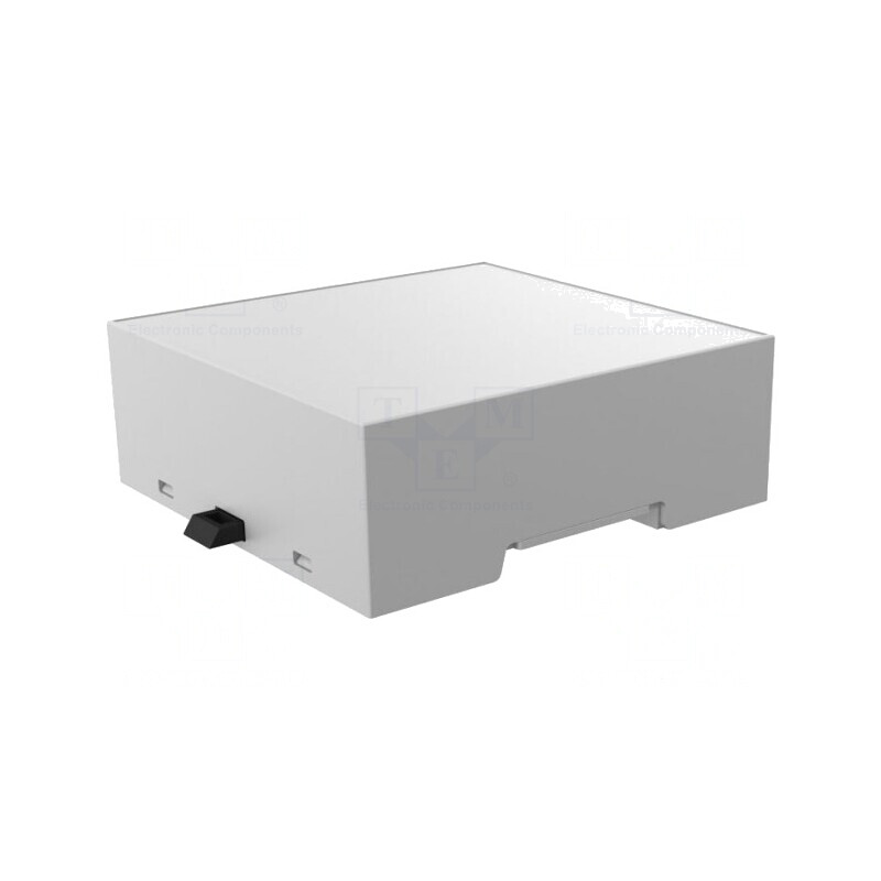 Carcasă pentru șină DIN gri 90x87.7x32mm | Electronic-mag.ro | Componente Electronice