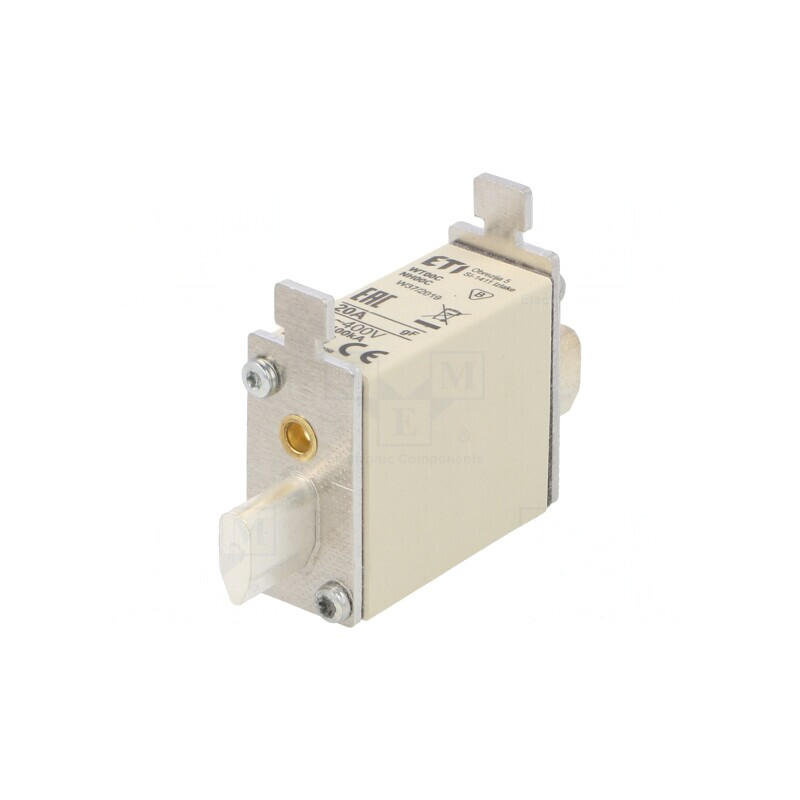 Siguranță ardere rapidă 20A 400VAC NH00C | Electronic-mag.ro | Componente Electronice
