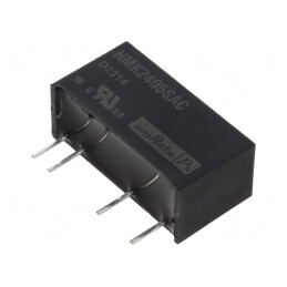 Convertor DC/DC 2W 24V la 5V 400mA SIP | Electronic-mag.ro | Componente Electronice