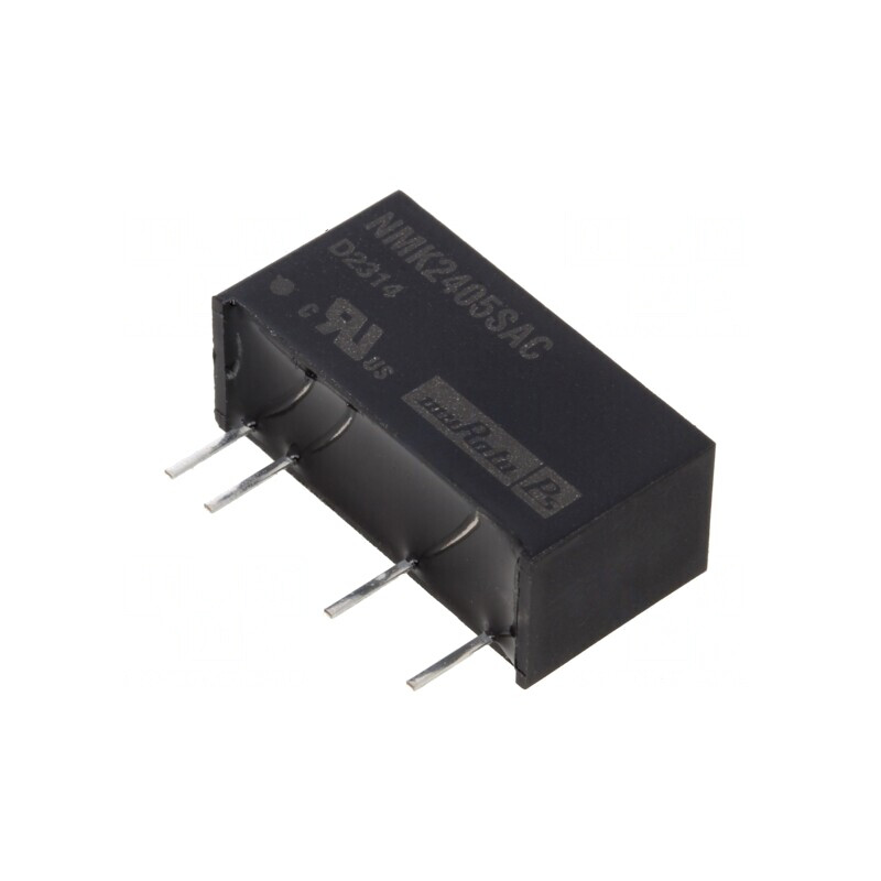 Convertor DC/DC 2W 24V la 5V 400mA SIP | Electronic-mag.ro | Componente Electronice