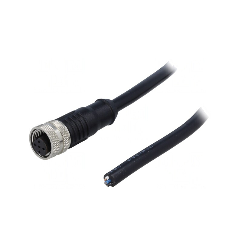 Mufă M12 5-PIN Mamă Profibus IP65/IP67 60V 4A Drept | Electronic-mag.ro | Componente Electronice