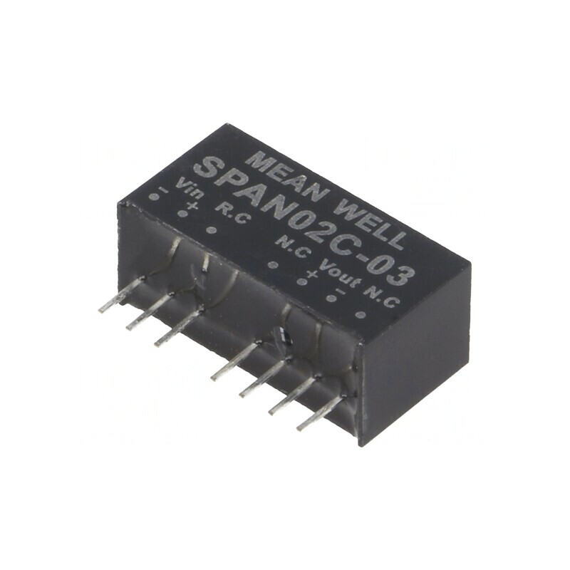 Convertor DC/DC 2W 36-75V la 3.3V 500mA | Electronic-mag.ro | Componente Electronice