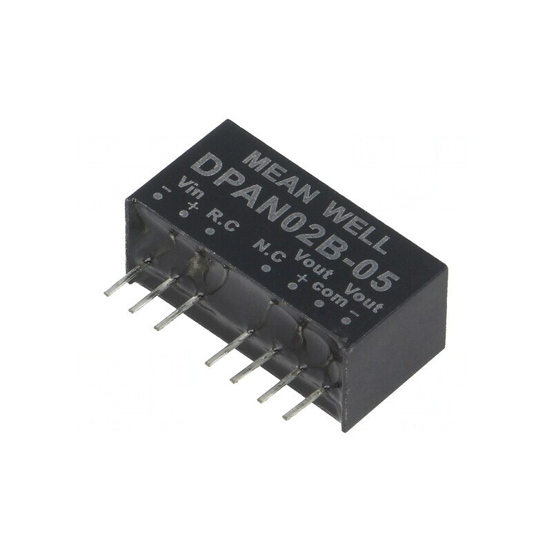 Convertor DC/DC 2W 18-36V la 5V/-5V SIP8 | Electronic-mag.ro | Componente Electronice