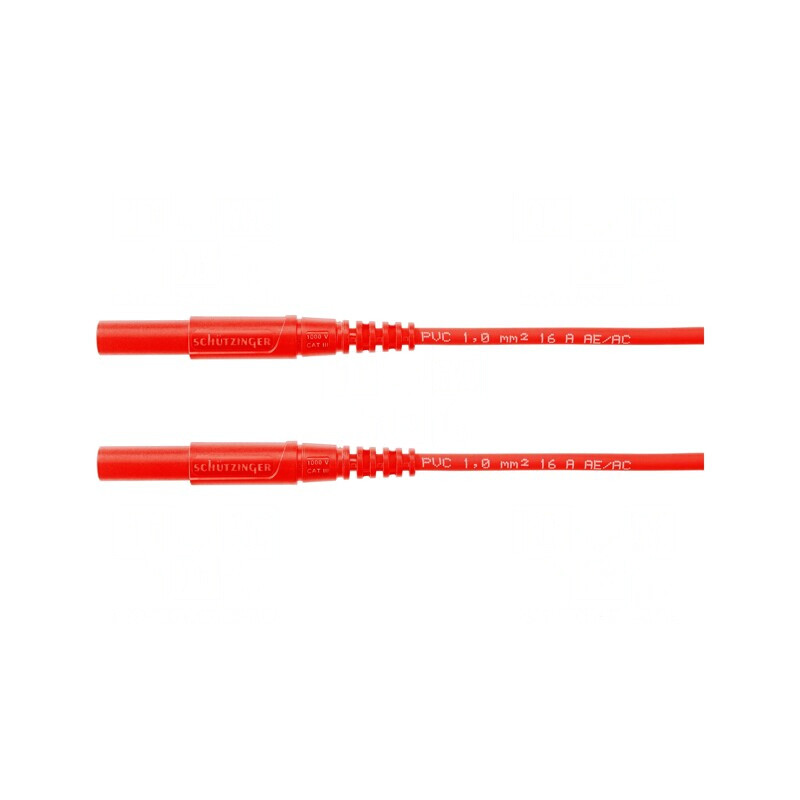 Cablu de măsurare 16A mufă banană 4 mm | Electronic-mag.ro | Componente Electronice