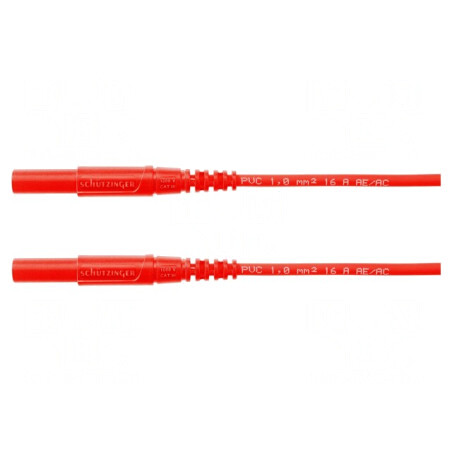 Cablu de măsurare 16A mufă banană 4 mm | Electronic-mag.ro | Componente Electronice