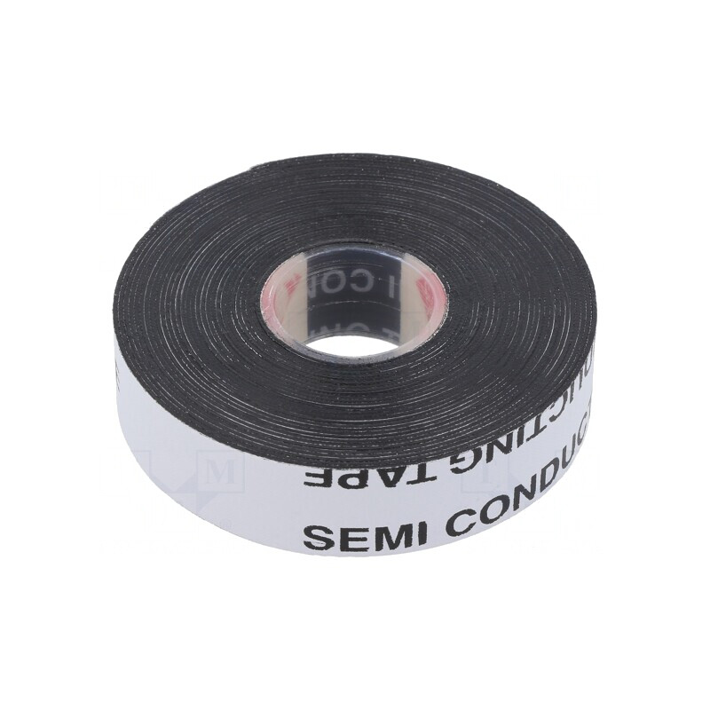 Bandă Autoamalgamantă Neagră 19mm x 5m | Electronic-mag.ro | Componente Electronice