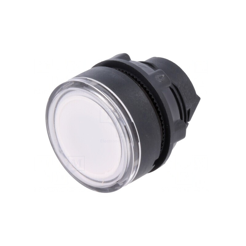 Comutator apăsare 22mm alb IP66 | Electronic-mag.ro | Componente Electronice