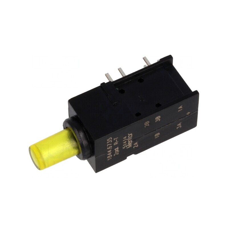 Comutator galben DPDT 0,5A 60VAC | Electronic-mag.ro | Componente Electronice