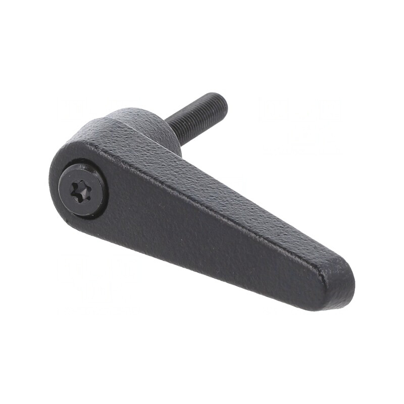 Manetă neagră franceză 25mm 45mm | Electronic-mag.ro | Componente Electronice