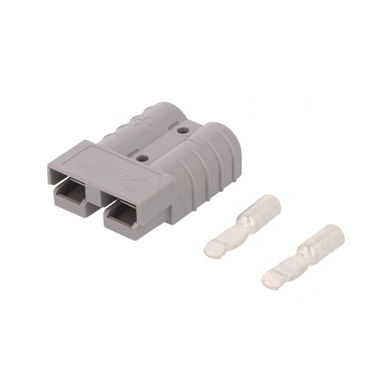 Mufă SB50 Cablu-Cablu Hermafrodită 2-Pini Crimpată | Electronic-mag.ro | Componente Electronice