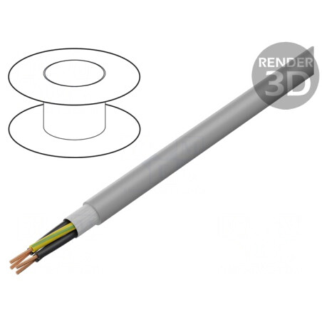 Cablu de Control ÖLFLEX FD Classic 810 P 4x2.5mm2 PUR | Electronic-mag.ro | Componente Electronice