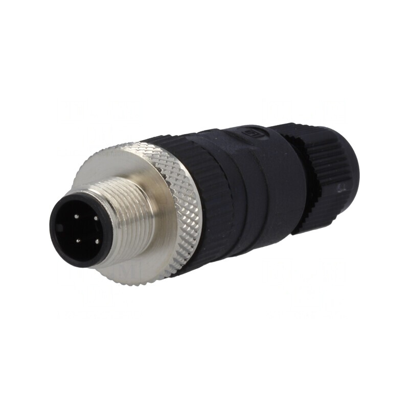 Mufă M12 4 PIN tată IP67 DeviceNet/CANopen | Electronic-mag.ro | Componente Electronice