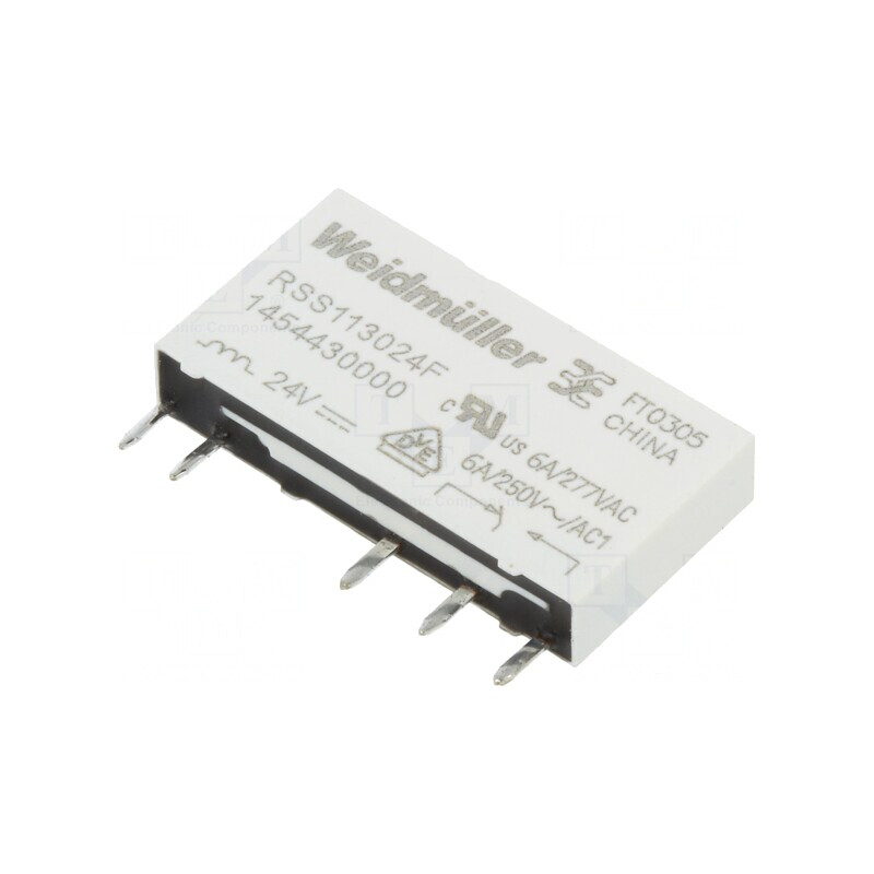 Releu Electromagnetic SPDT 24VDC 6A cu Soclu | Electronic-mag.ro | Componente Electronice