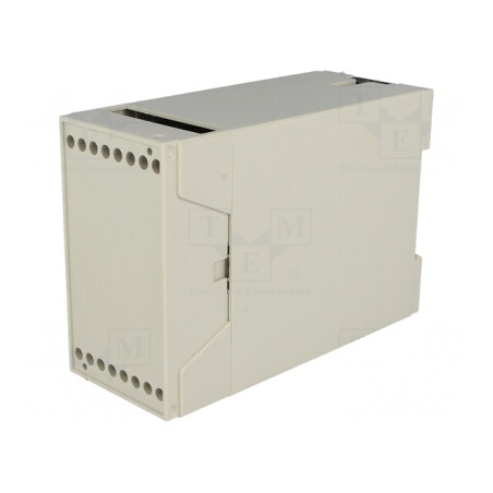 Carcasă DIN ABS gri 109x45x75mm IP20 | Electronic-mag.ro | Componente Electronice
