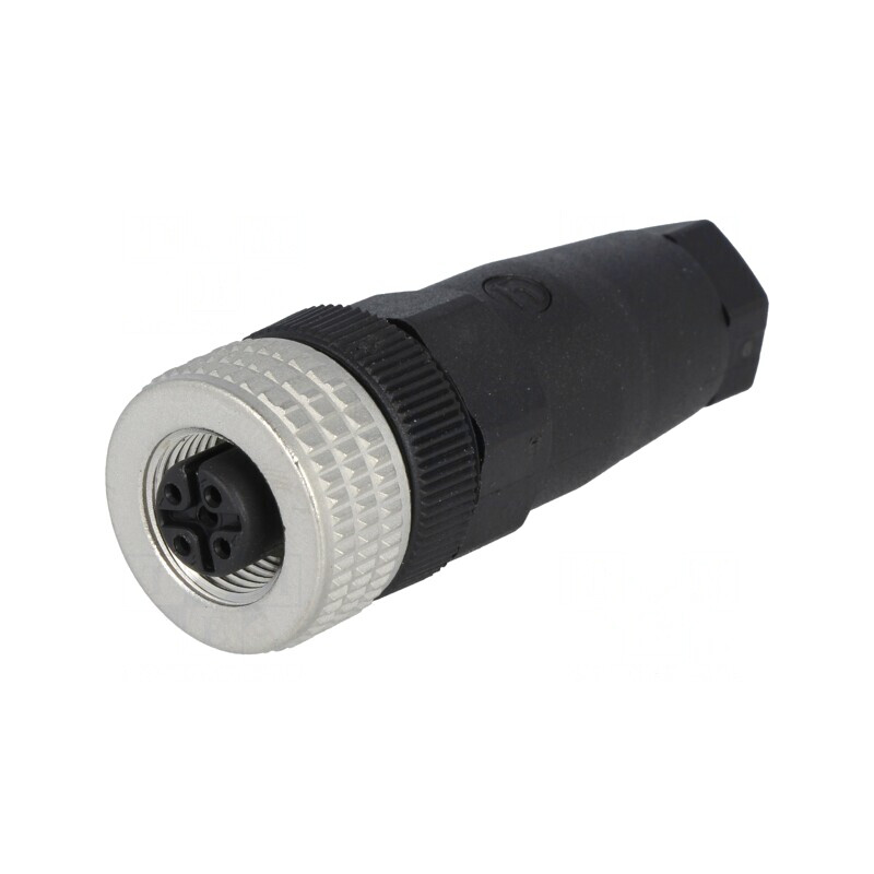 Mufă M12 4-PIN Mamă IP67 pentru DeviceNet/CANopen | Electronic-mag.ro | Componente Electronice