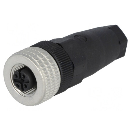 Mufă M12 4-PIN Mamă IP67 pentru DeviceNet/CANopen | Electronic-mag.ro | Componente Electronice