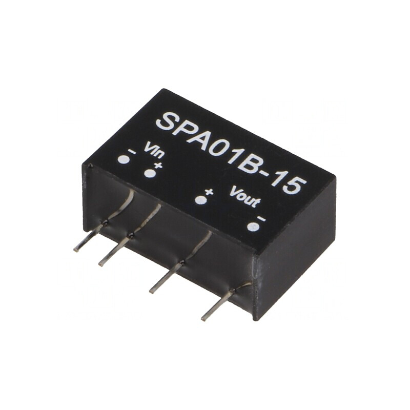 Convertor DC/DC 1W 18-36V la 15V 6-67mA SIP6 | Electronic-mag.ro | Componente Electronice