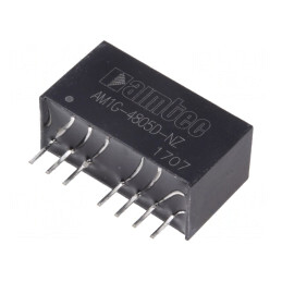Convertor DC/DC 1W 36-75V la 5V/-5V SIP8 | Electronic-mag.ro | Componente Electronice