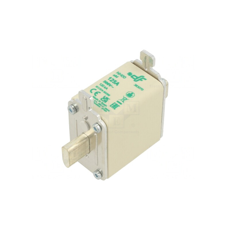 Siguranță NH00 125A 500VAC | Electronic-mag.ro | Componente Electronice