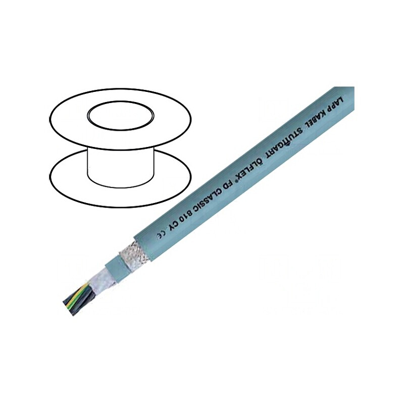 Cablu de control ÖLFLEX FD CLASSIC 810 CY 4G2,5mm2 | Electronic-mag.ro | Componente Electronice