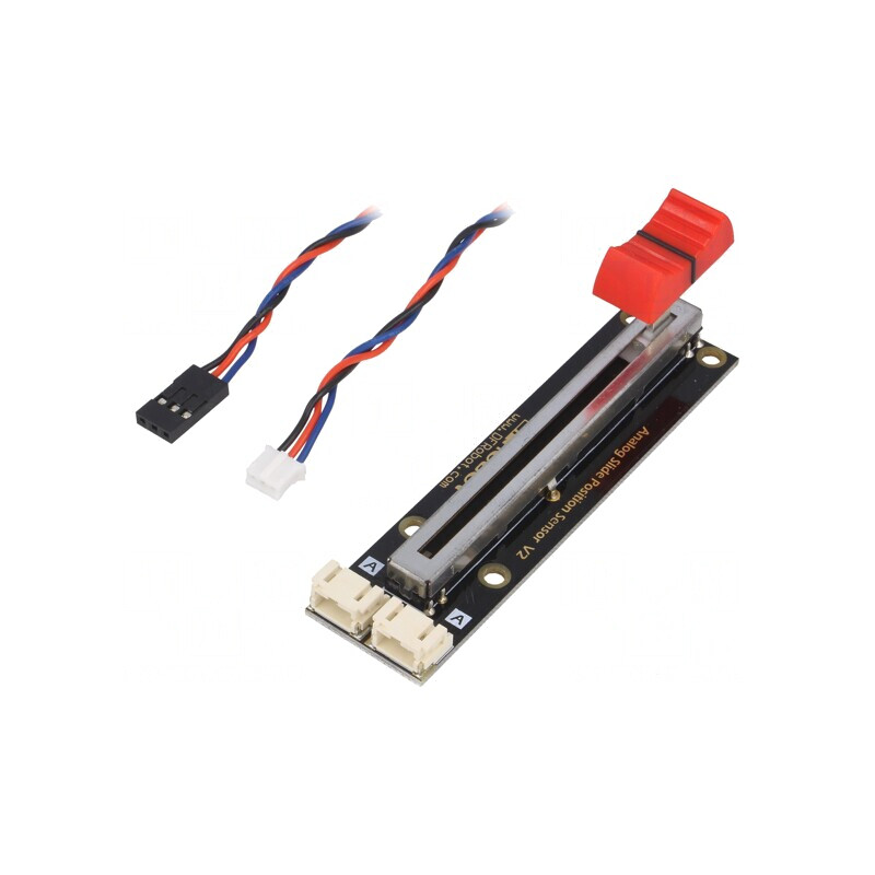 Senzor de Poziție Potențiometru 5VDC Analogic cu Cabluri | Electronic-mag.ro | Componente Electronice