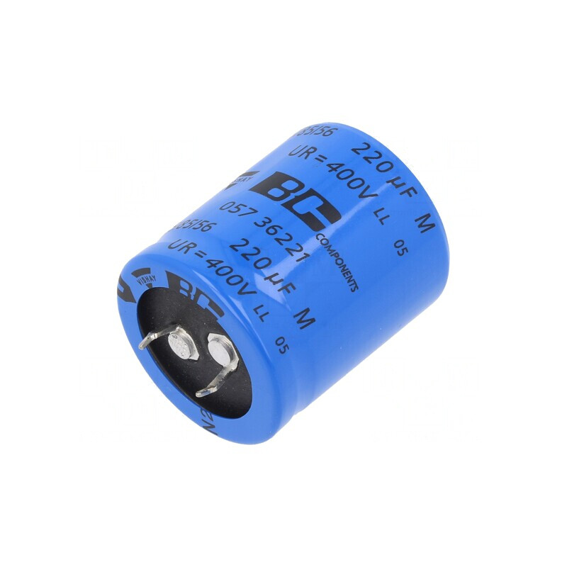 Condensator Electrolitic SNAP-IN 220uF 400VDC Ø30x35mm | Electronic-mag.ro | Componente Electronice Condensator Electrolitic SNAP-IN 220uF 400VDC Ø30x35mm | Electronic-mag.ro | Componente Electronice